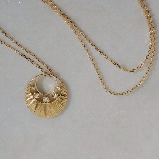 Sun & Moon Balance Necklace