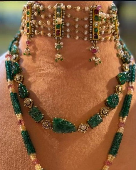 Mughal Heiress Pearl Choker