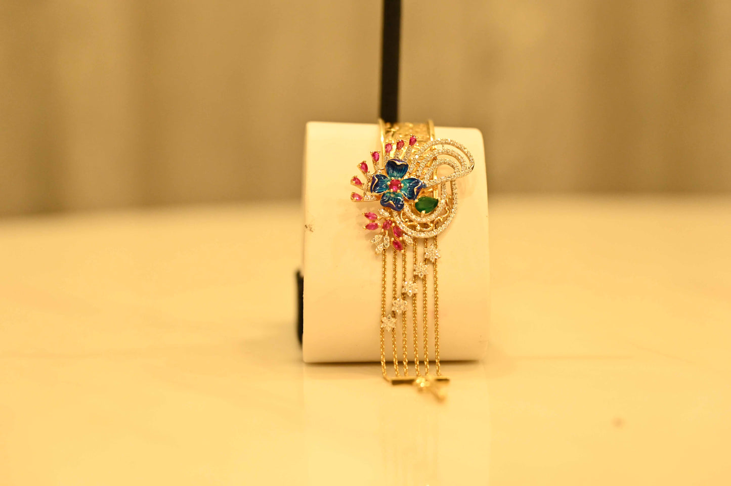 Diamond and Gold Bracelet