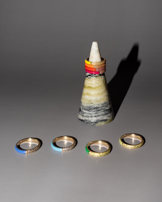 Chakra Stacking Rings