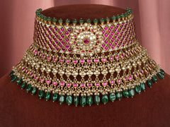 Rubies & Pearl Necklace