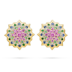 Mandala Studs