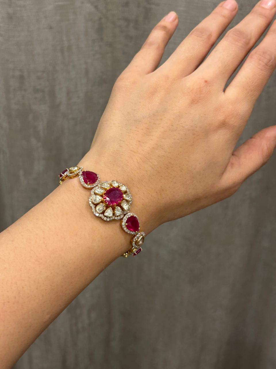 Scarlet Heirloom Radiance Bracelet
