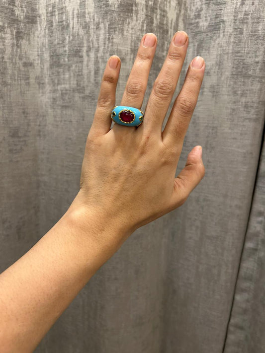 Aqua Majesty Ring