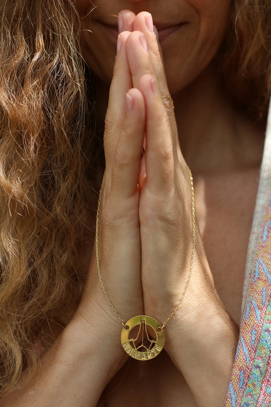 Anjali Mudra Talisman Pendant