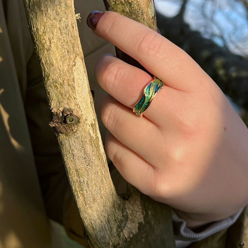 Prana Flow Ring: Breathe. Flow. Shine