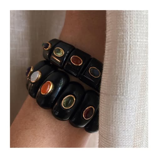 Navratna Noir Bangles