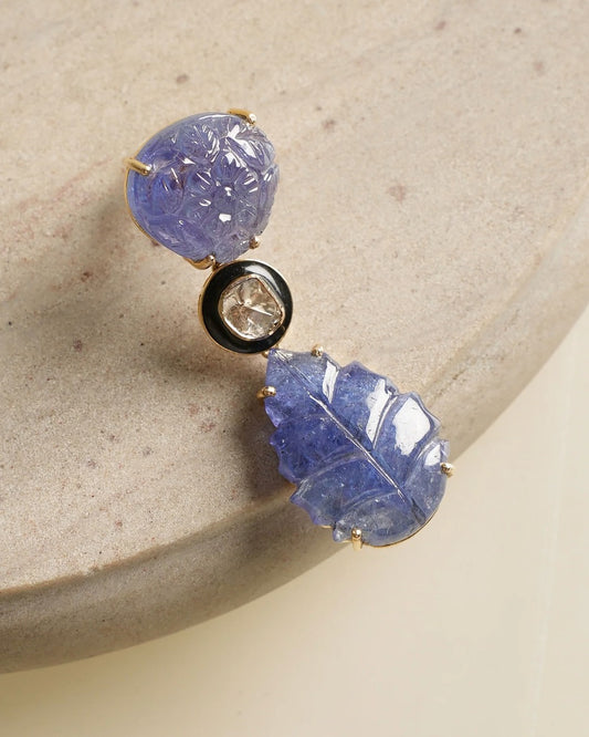 Blue Monarch Earrings