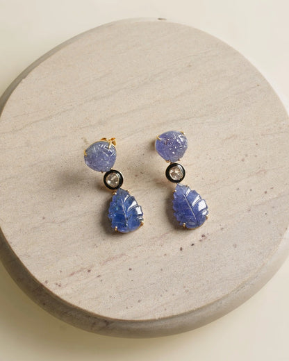 Blue Monarch Earrings