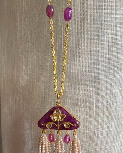 Gulabi Saaz Pendant Necklace