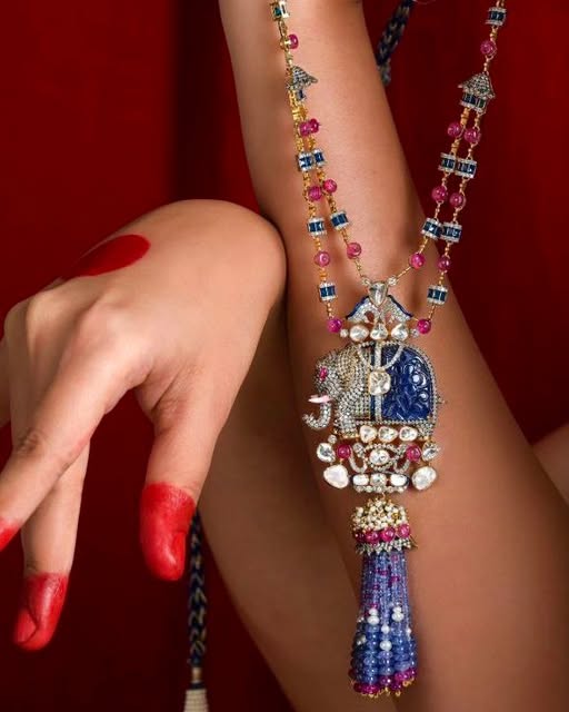 Royal Indra Elephant Talisman Necklace