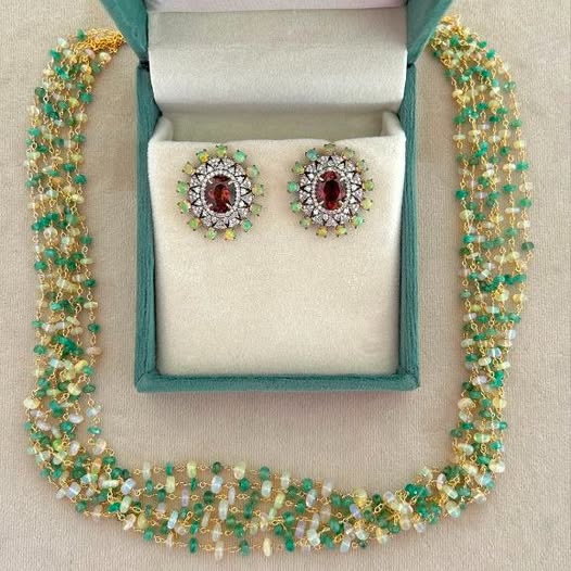 Emerald Aura Luxe Set