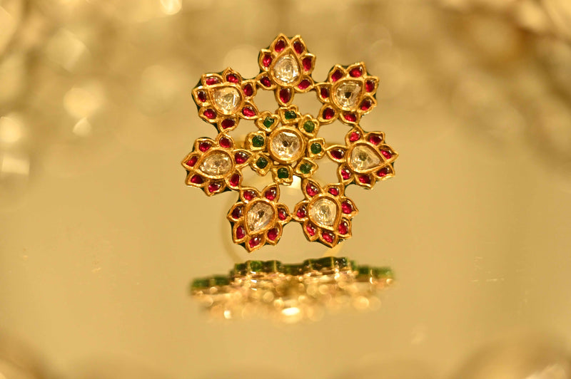 Kundan Ring Large