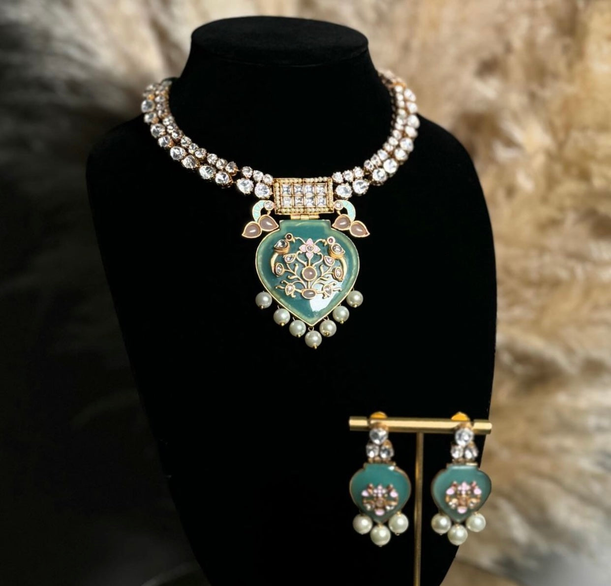 Firozi Necklace set