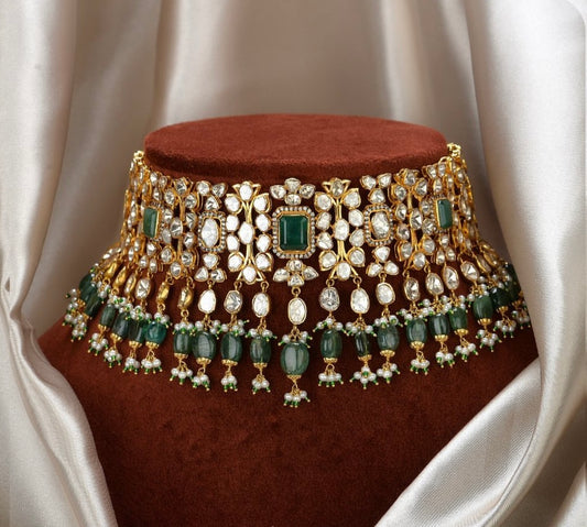Emerald Choker Necklace
