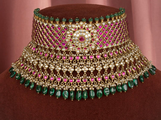 Rubies & Pearl Necklace