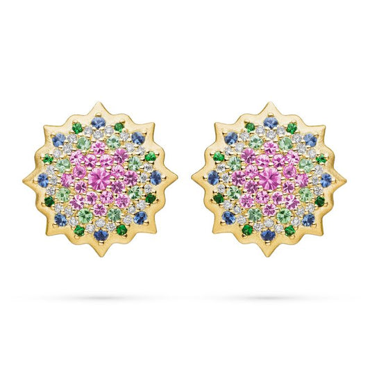 Mandala Studs