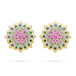 Mandala Studs