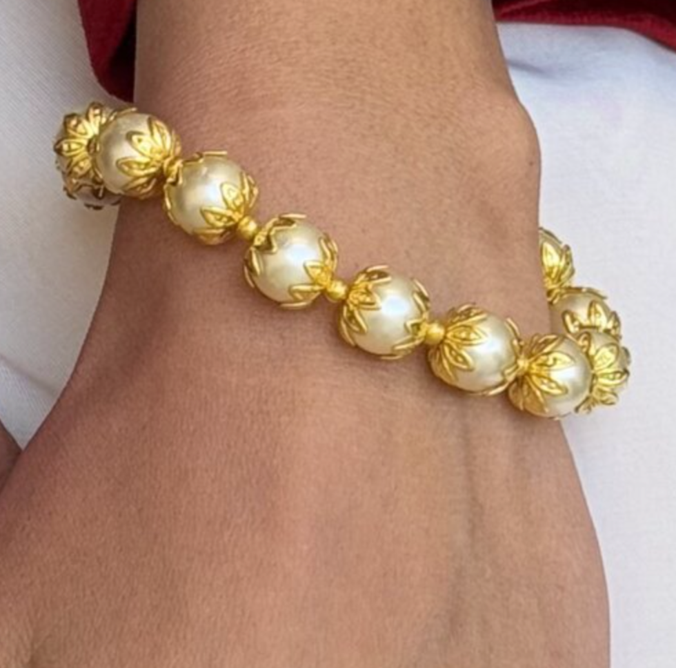 Golden Globe Bracelet or Anklet– Your Style, Your Way 💫
