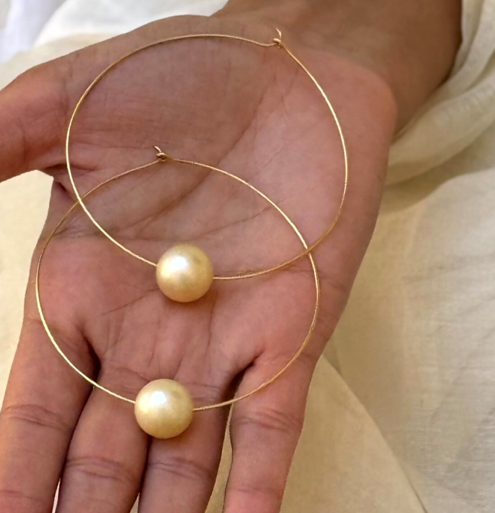 Pearlfect Hoops – Playful, pretty, and just right