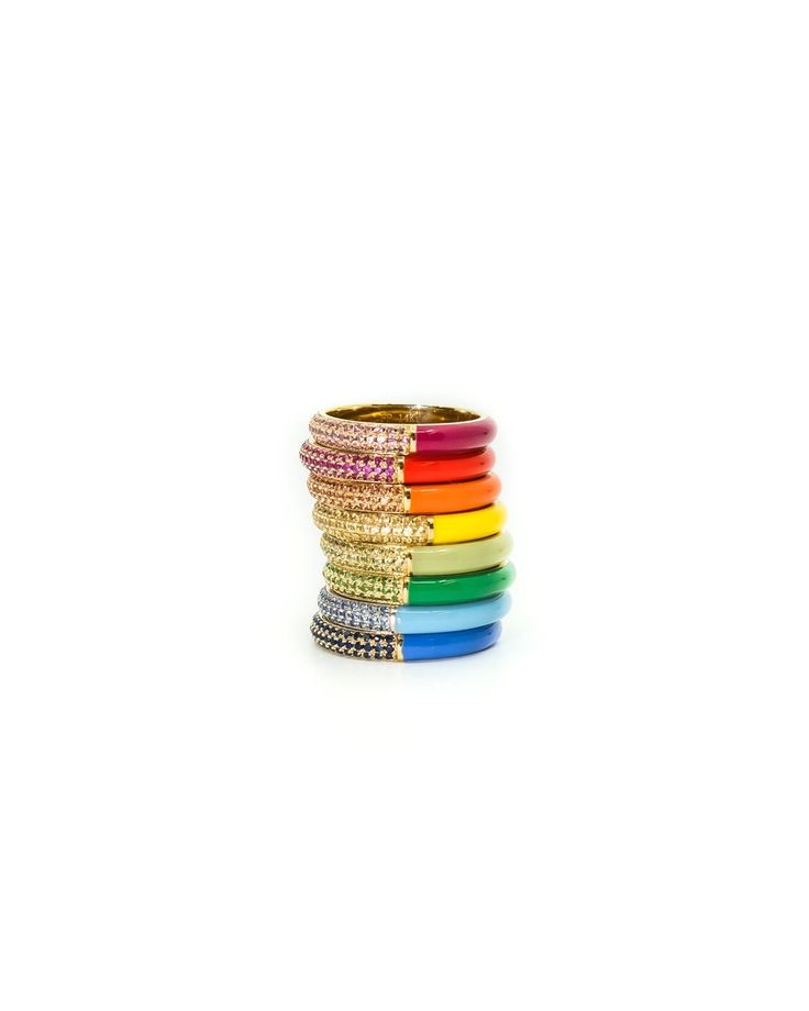 Chakra Stacking Rings