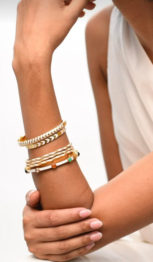 Noor Wrap Bracelet Stack