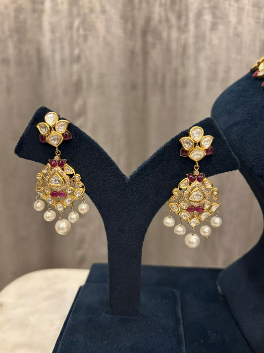 Maharani Rouge Pearl Set