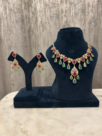 Celestia Ruby–Emerald Cascade Set