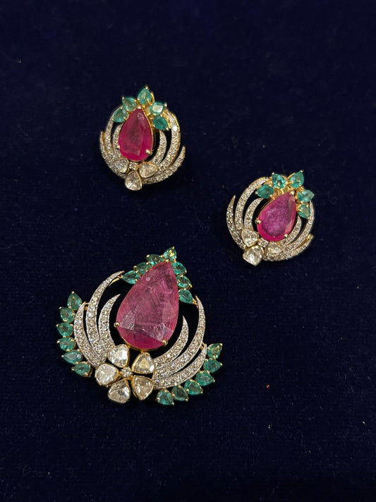 Aurelia Bloom Pendant Set