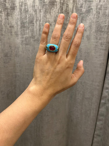 Aqua Majesty Ring