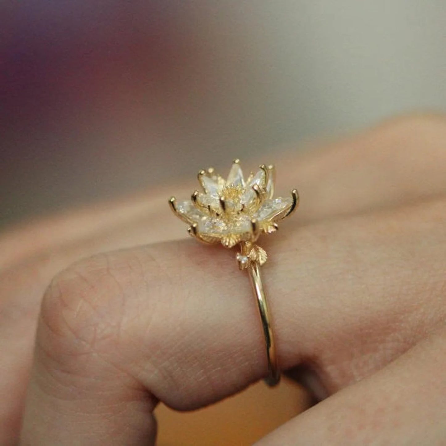 Lotus Bloom Ring