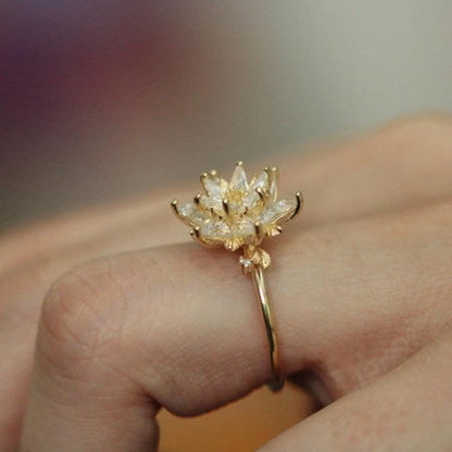 Lotus Bloom Ring