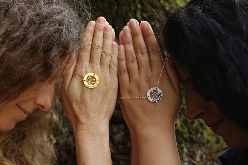 Anjali Mudra Talisman Pendant